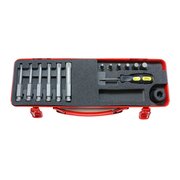 Ko-Ken Bit + Bit Holder Set XZN M4-M12 14 pieces 1/2 Sq. Drive 14210X